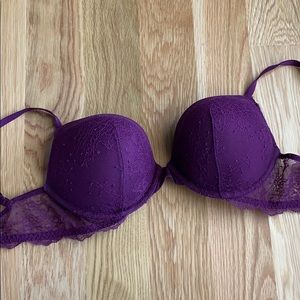 Plum lace VS bombshell bra 34C